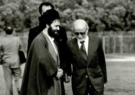 Ahmad Khomeini und Mehdi Bazargan