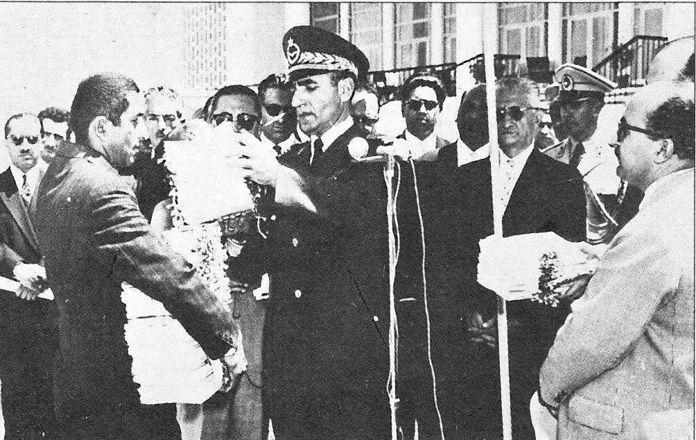 Wenn der Iran eines Tages wieder frei wird. Shah white revolution