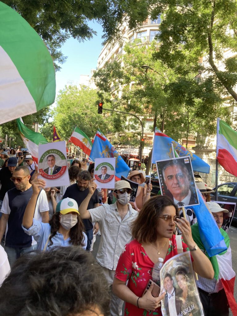 Iranian protest against islamic republic
