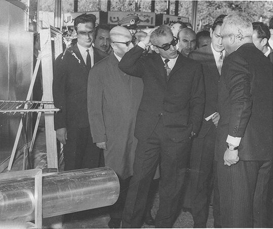 Mohammad Reza Schah Pahlavi und Habib Elghanian